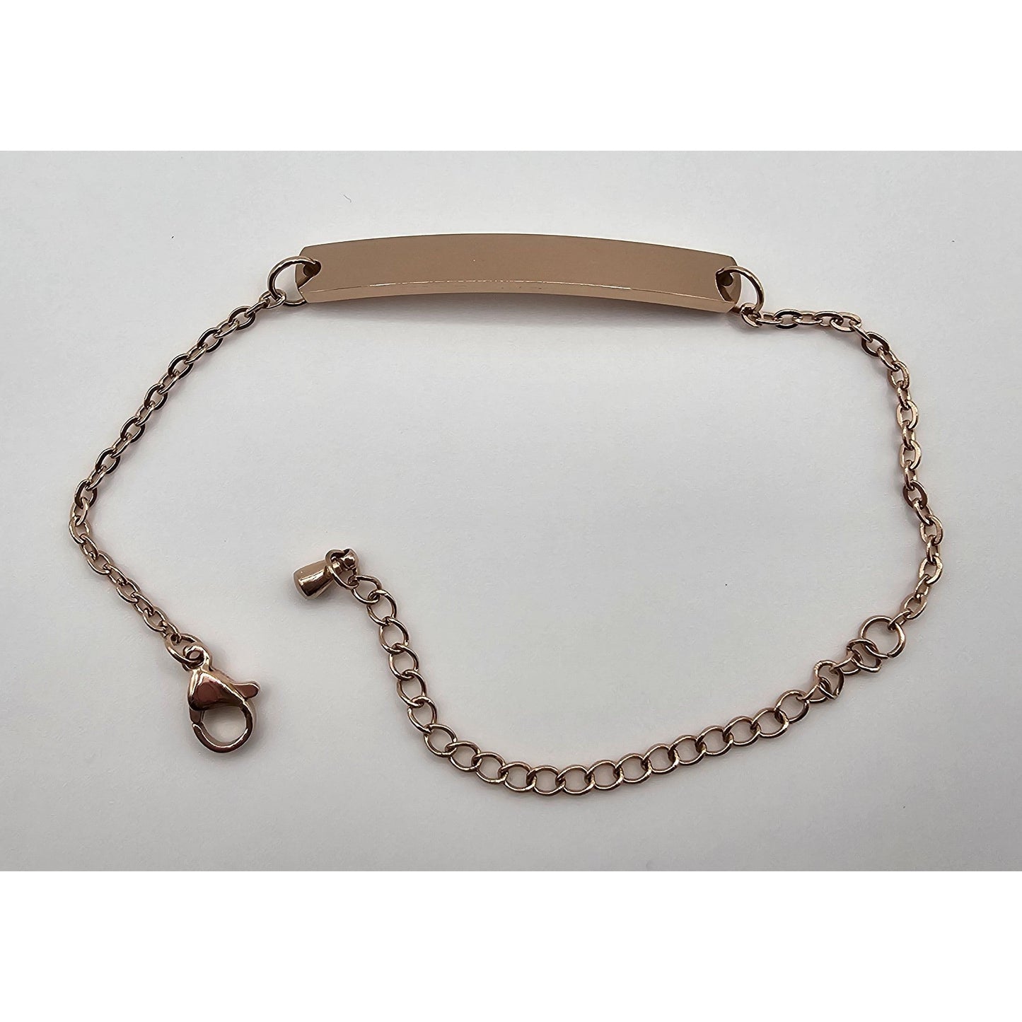 Stainless Steel Tag Bracelet - Personalized