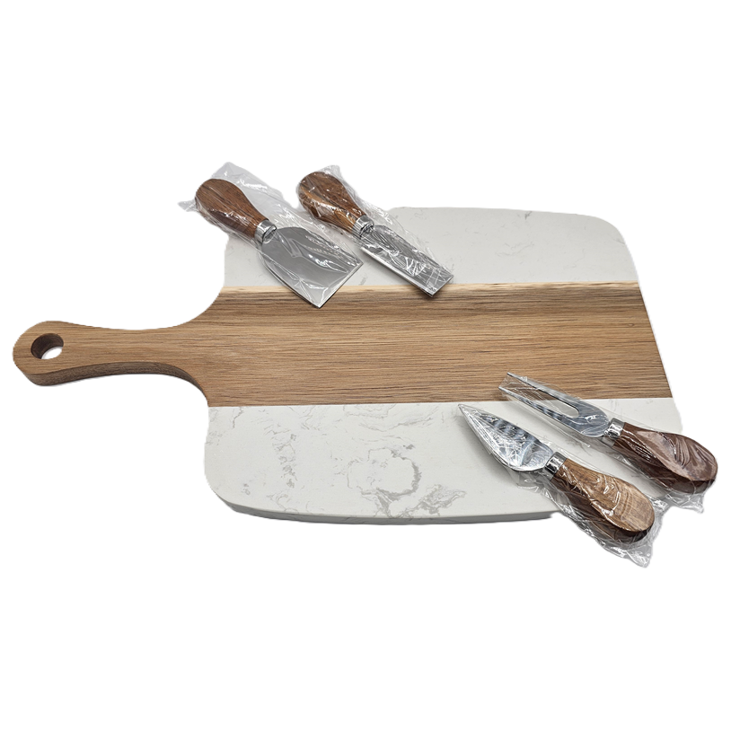 Marble Serving Board Set - 5 Piece
