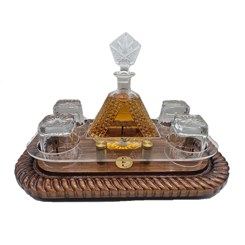 Personalized Whiskey Decanter Presentation Set