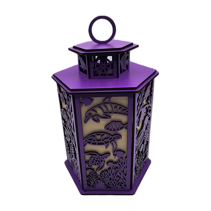 3D Tropical Tealight Lanterns