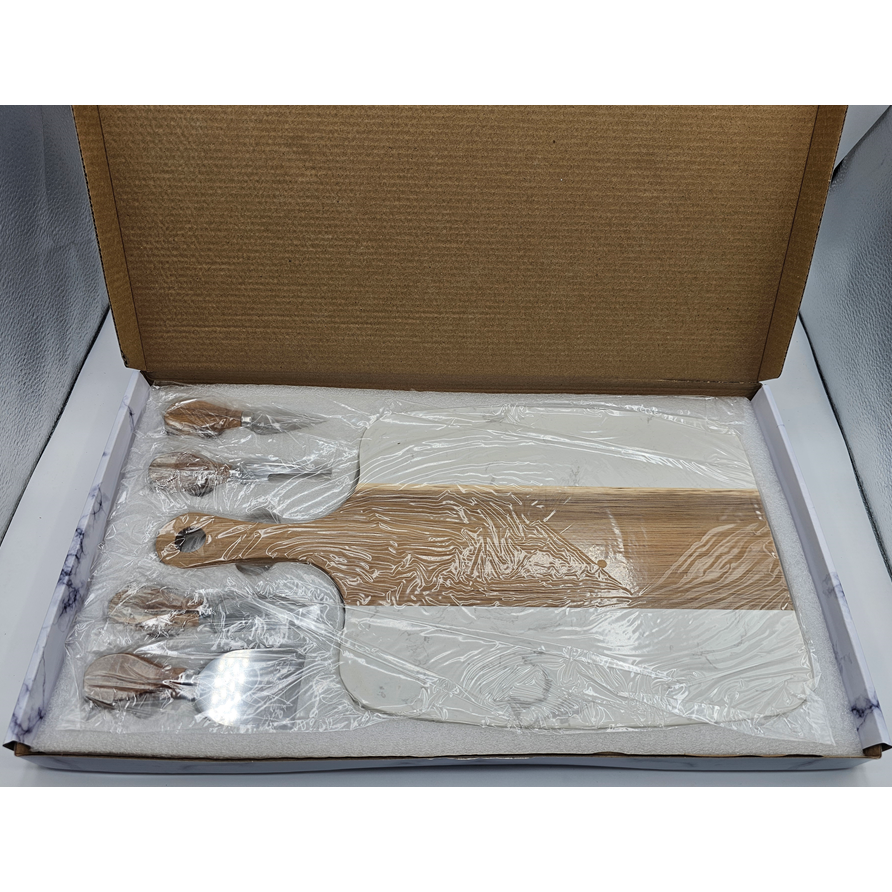 Marble Serving Board Set - 5 Piece