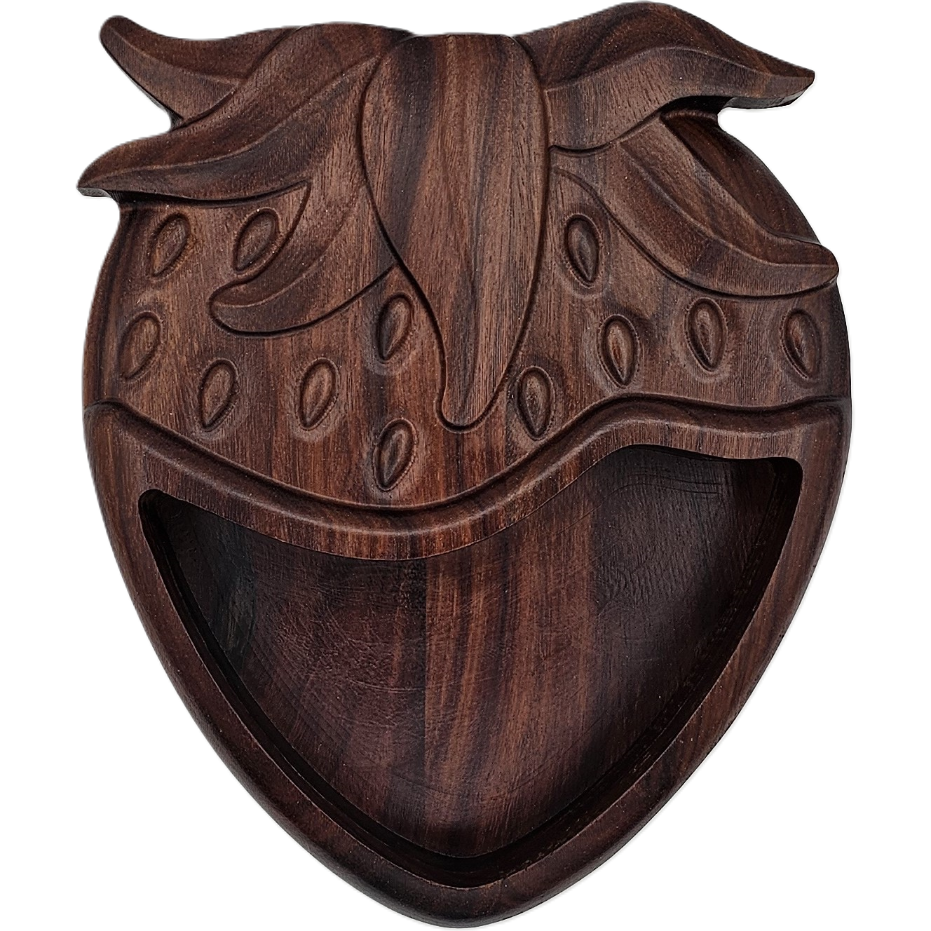 3D Wooden Strawberry Dish