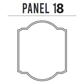 Office Door Name Plaque with Inlay