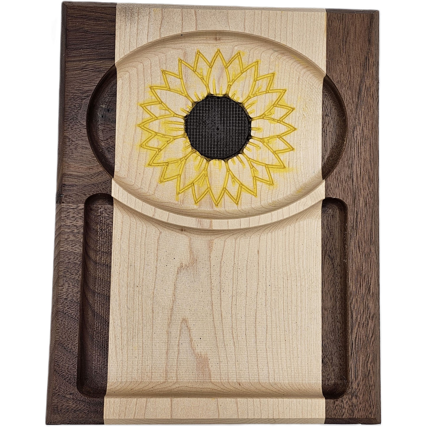 Sunflower Walnut & Maple Catch-All Tray