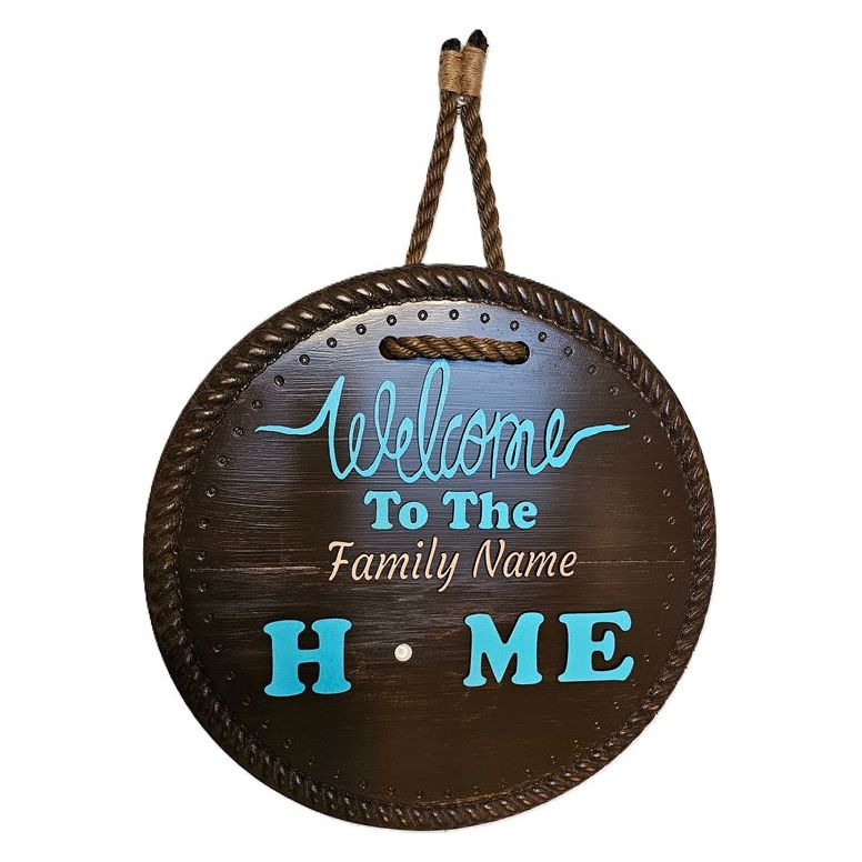 Welcome Home Sign with Holiday Inserts